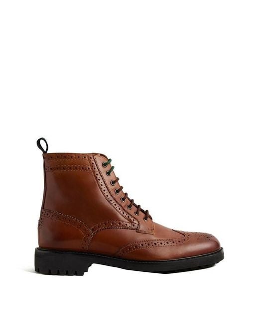 Ted Baker Brown Ted Jakobe Boot Sn99 for men