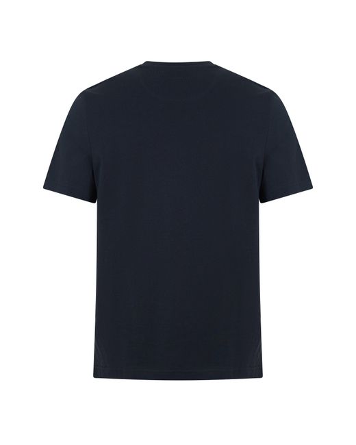 Farah Blue Harrow Ss T-Shirt for men