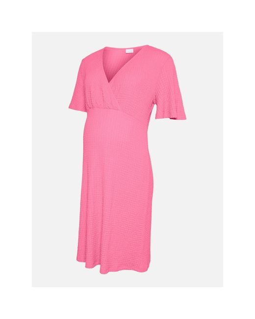 Mama.licious Pink Mama Tess Jrs Mini Dress