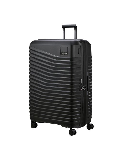 Samsonite Black Intuo Spinner 81X54X33/36Cm Exp Extra Large Hard Suitcase