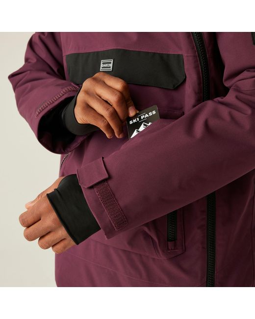 Dare 2b Red T-Bar Ii Ski Insulated Waterproof Jacket for men