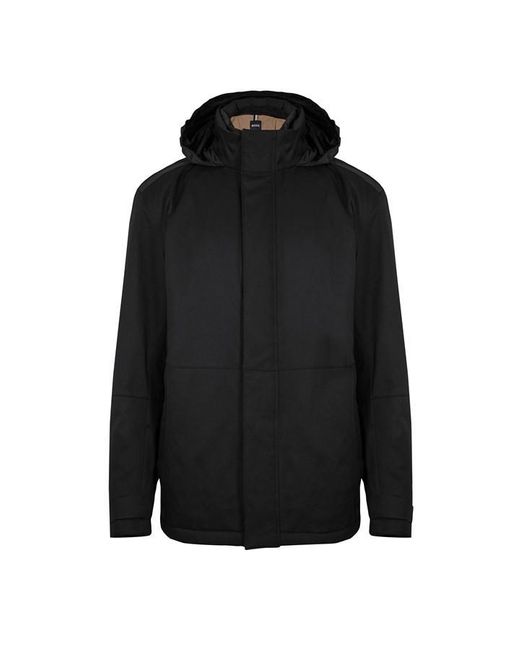 HUGO Black Cundel Coat Sn99 for men