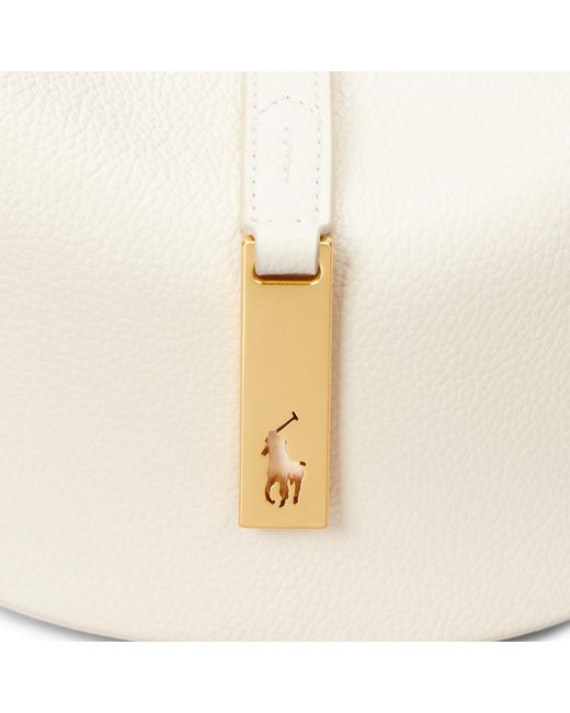 Polo Ralph Lauren Natural Calfskin Mini Shoulder Bag
