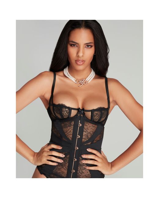 Agent Provocateur White Britt Pearl Necklace