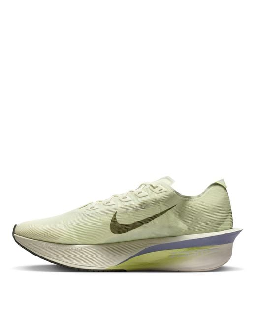 Nike Green Vaporfly 4 Running Shoes for men