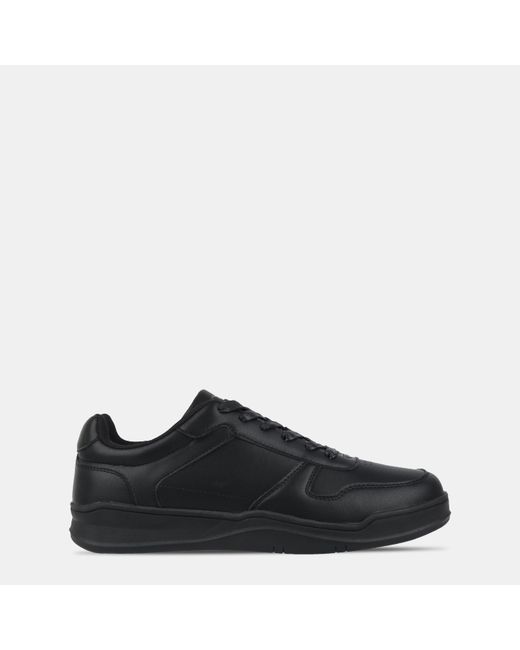 GIORGIO Black Lace Trainers for men