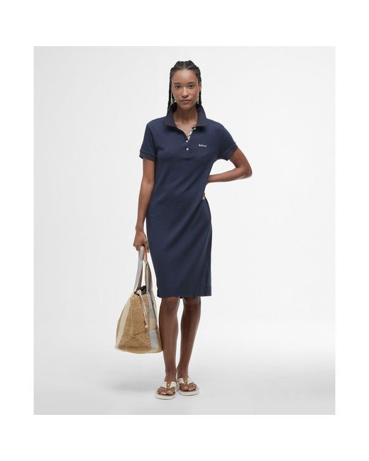 Barbour Blue Polo Dress