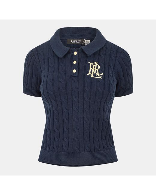 Ralph Lauren Blue Lrl Natrissa Knt Plo Ld61