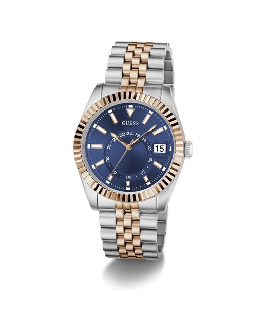 Guess Blue Jaden Quartz Analogue Watch for men