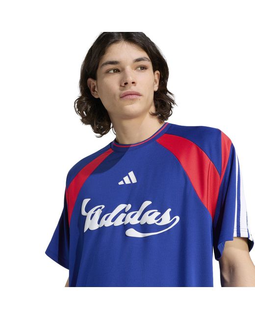 Adidas Blue Hot T-Shirt for men