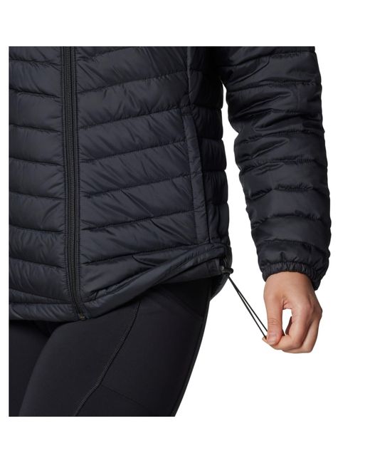 Columbia Black Chestnut Clearing Water-Resistant Lightweight Insulated Puffer Jacket