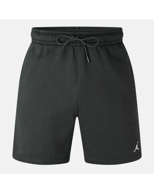 Nike Gray Aj Brooklyn Fleece Shorts for men