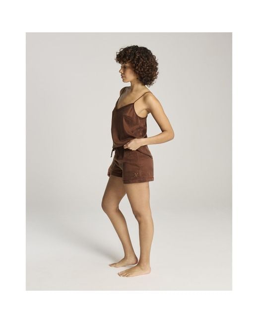 Nudea Brown Eco-Luxe Drawstring Boxer