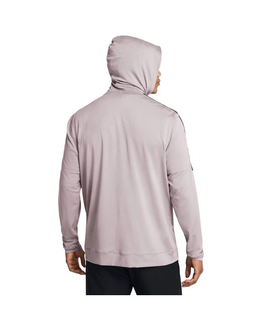 Under Armour Purple Playoff Hoodie for men