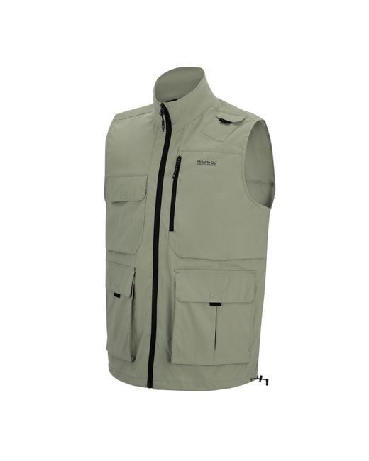 Regatta Green Anti-Insect Travel Light Gilet for men