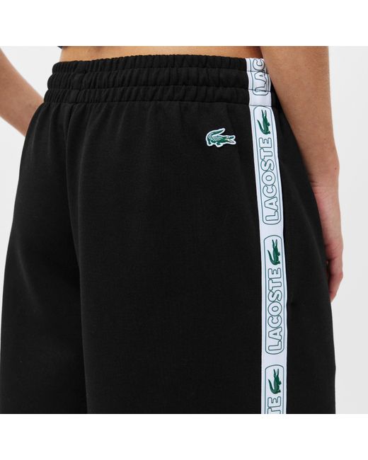 Lacoste Black Tape Jogging Bottoms
