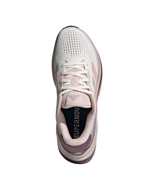Adidas White Solution W Road Running Shoes
