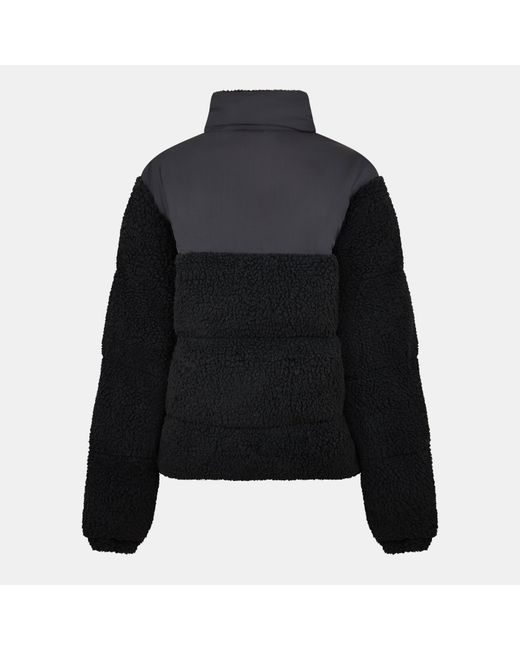NY Concept Black Adults Chase Sherpa Puffer Jacket