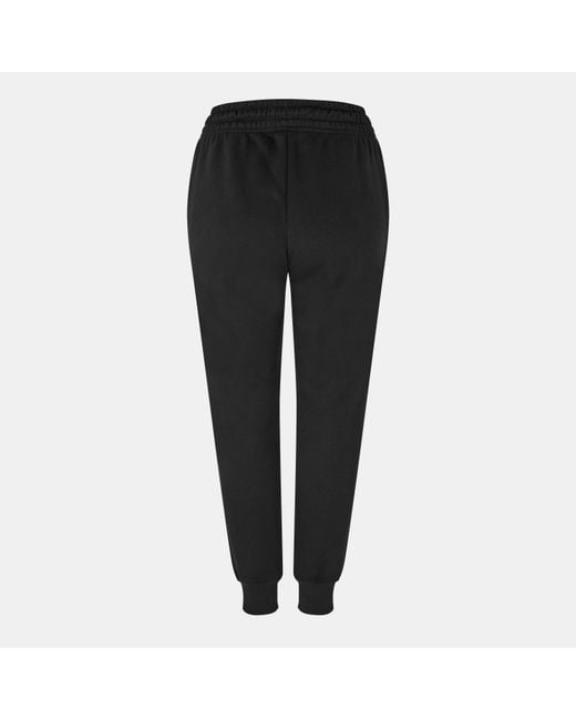Nike Black Sportswear Phoenix Fleece Mid-Rise Sweatpants