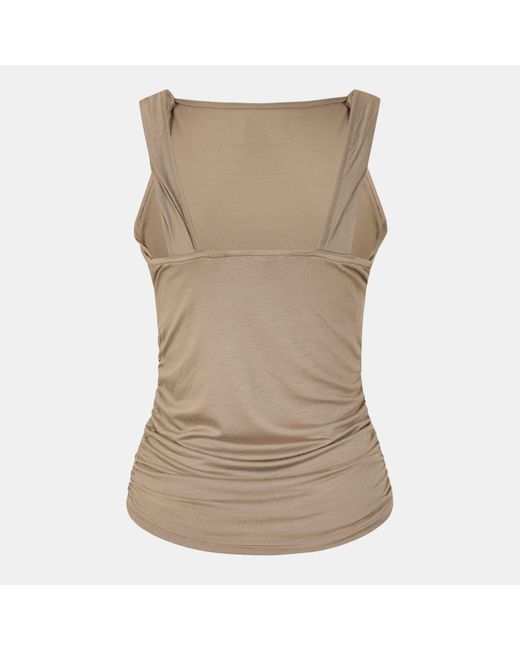 Vero Moda Brown Regitze Short-Sleeve Blouse