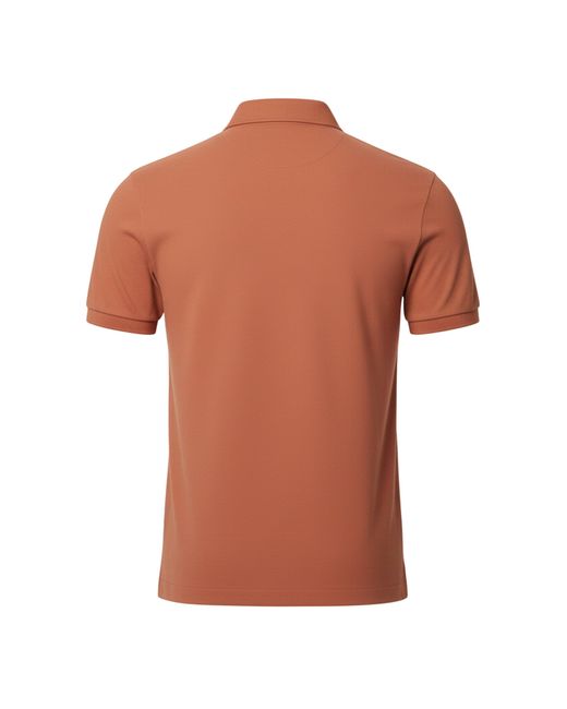 Lacoste Orange Classic Fit L.12.12 Original Polo Shirt for men