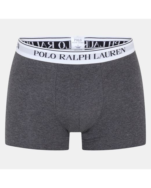 Polo Ralph Lauren White 3-Pack Cotton Trunks for men