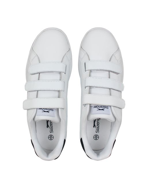 Slazenger 1881 White Ash Strap Trainers for men