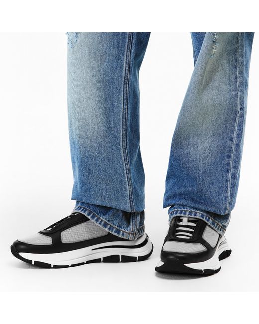 Mallet Black Alton Low-Top Trainers for men