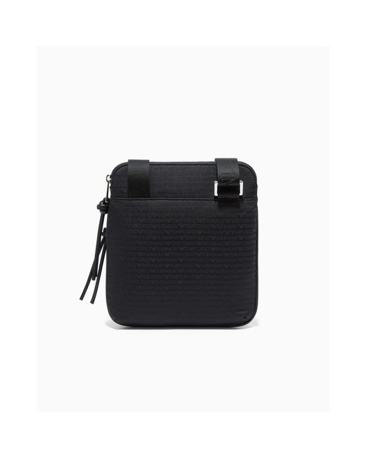 Emporio Armani Black Cross Body Bag for men