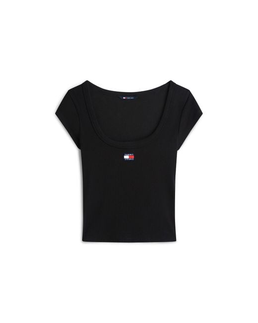 Tommy Hilfiger Black Slim Fit T-Shirt