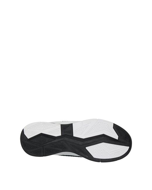 Rise Of Dawn White Reverse Basketball Trainers for men