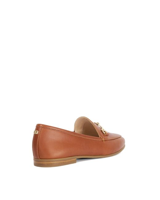 Dune Brown Grandly Loafer