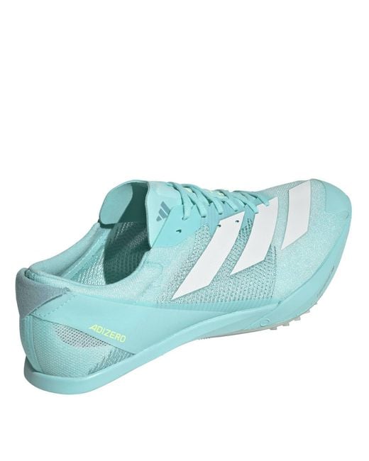 Adidas Blue Adizero Finesse Running Spikes for men