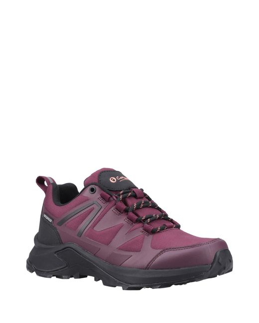 Cotswold Purple Horton Low Hiking Trainers