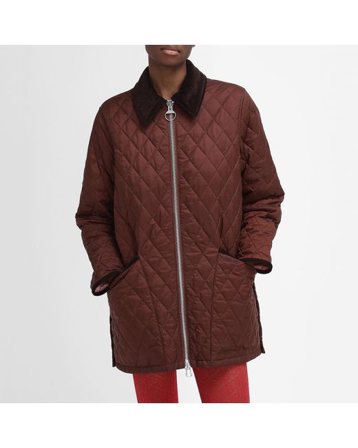 Barbour Brown Quilted Jacket