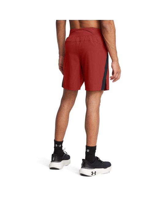 Under Armour Red Launch Elite 7In Shorts for men