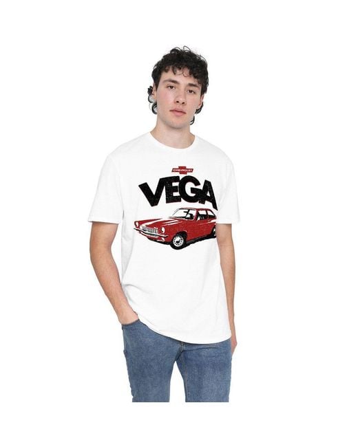 Other White Chevrolet Rough Vega T Shirt for men