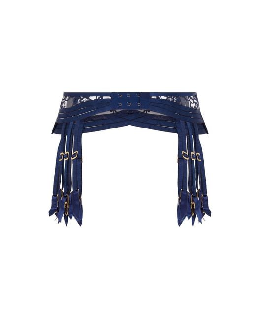 Agent Provocateur Blue Dioni Suspender