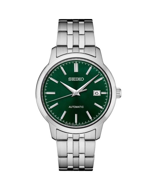 Seiko Green Quartz Analogue Watch for men