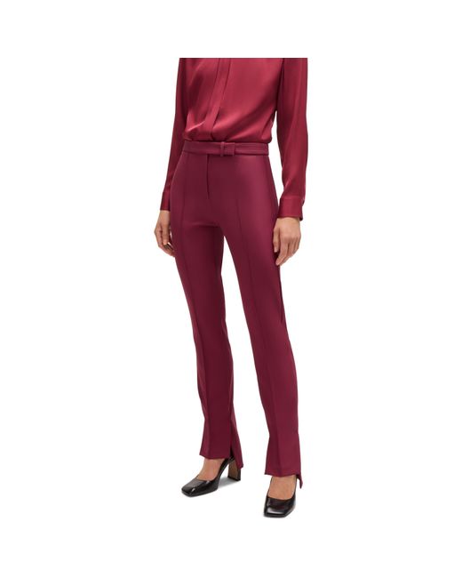 Boss Red Tizena Straight Leg Trousers