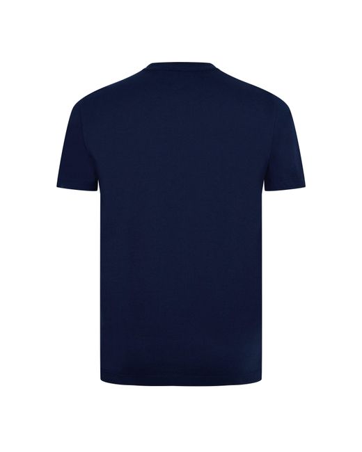 Calvin Klein Blue Core Logo T Shirt for men