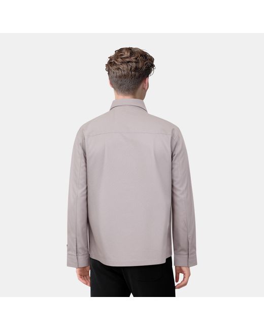 Lyle & Scott Pink Ripstop Overshirt for men
