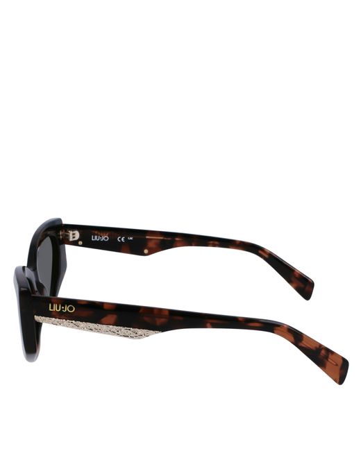Liu Jo Brown Lj Cat Eye Sunglasses