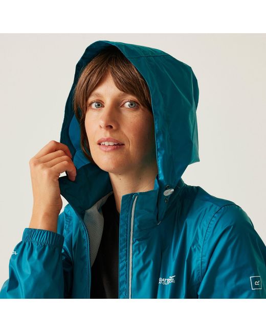 Regatta Blue Corinne Iv Waterproof Jacket