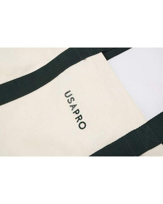 Usa Pro Black Canvas Tote