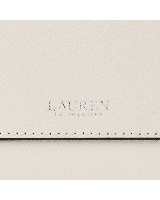 Ralph Lauren White Medium Karly Tote