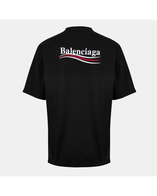 Balenciaga Black T-Shirts And Polos for men