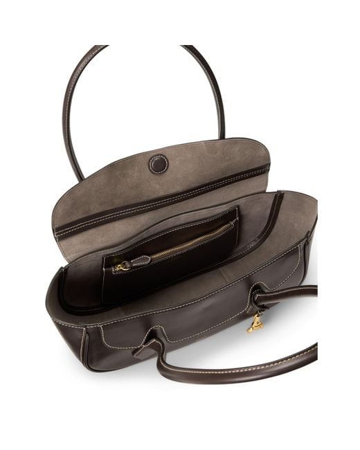 Polo Ralph Lauren Black Blaize Leather Shoulder Bag