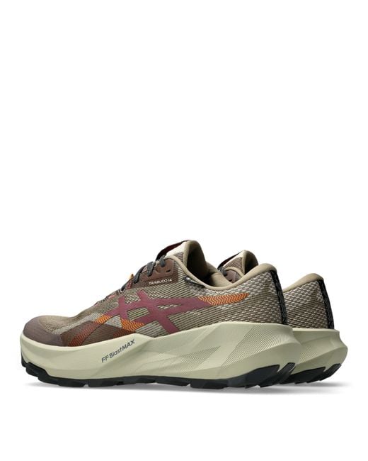 Asics Brown Trabuco 14 Gtx Trail Running Shoes for men
