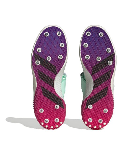 Adidas Green Adizero Javelin Shoes for men